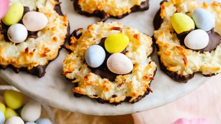 Image for Chocolate Coconut Macaroon Nests