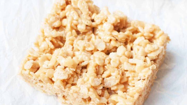 Image for Cookie Butter Rice Crispy Treats Recipe (Video)