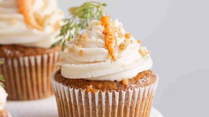 Image for Small Batch Carrot Cupcake Recipe