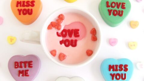 Image for Conversation Heart Hot Chocolate Bombs | Valentine's Day Recipe