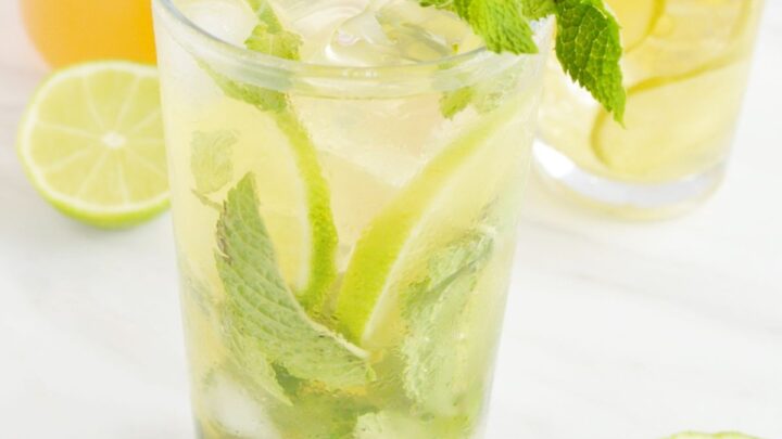 Image for Iced Green Tea Recipe (Cold Brew + Video)