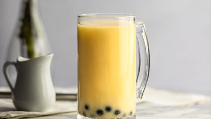 Image for Mango Milk Boba Tea - The Littlest Crumb