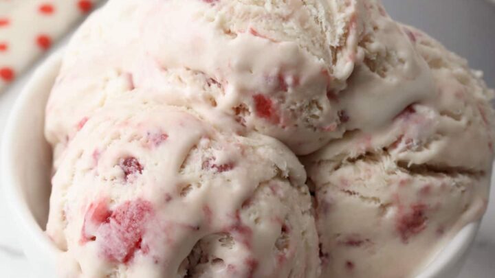 Image for No Churn Strawberry Jam Ice Cream