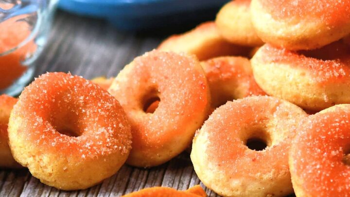 Image for Orange Donuts Cake Mix Recipe