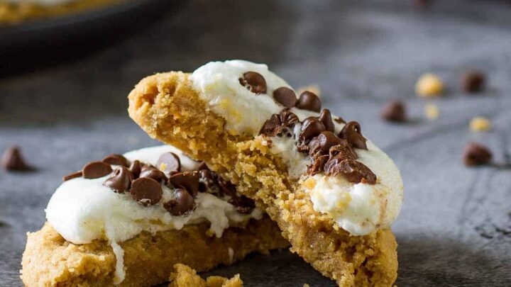 Image for Easy Peanut Butter S'mores Cookies