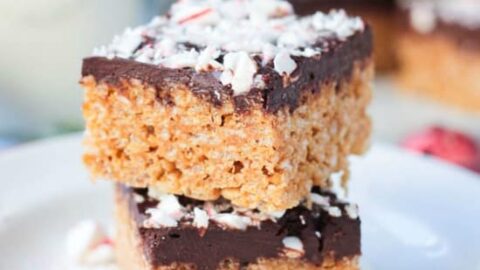 Image for Chocolate Peppermint Rice Crispy Bars