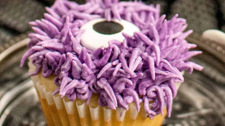 Image for Purple Monster Cupcakes Recipe