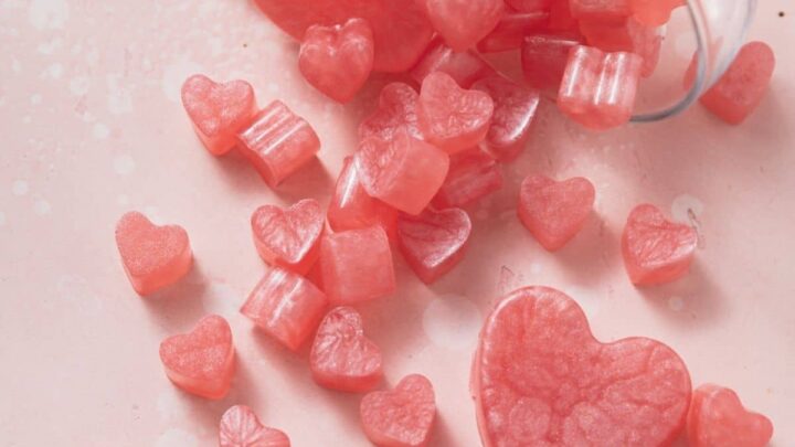 Image for Heart Shaped Rose Gummies Recipe ~ 