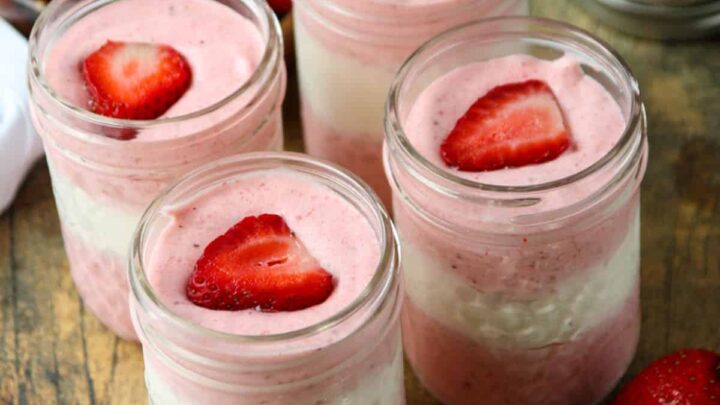 Image for Strawberry Mousse Recipe (Layered)