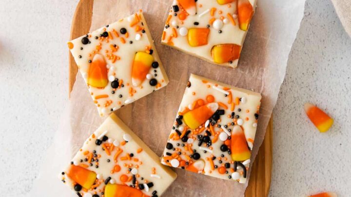 Image for Microwave Fudge with Candy Corn