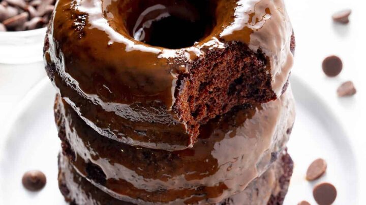 Image for Healthy Protein Donuts Recipe (Double Chocolate)