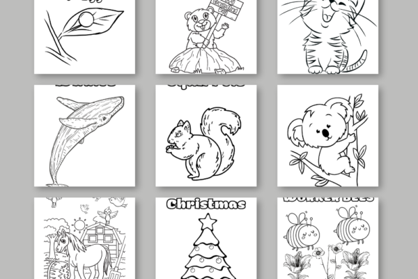 200+ FREE Coloring Pages Pinterest Pin