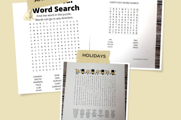 20+ Free Word Search Printables Pinterest Pin