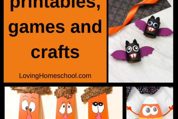 50 Halloween printables, games and crafts Pinterest Pin