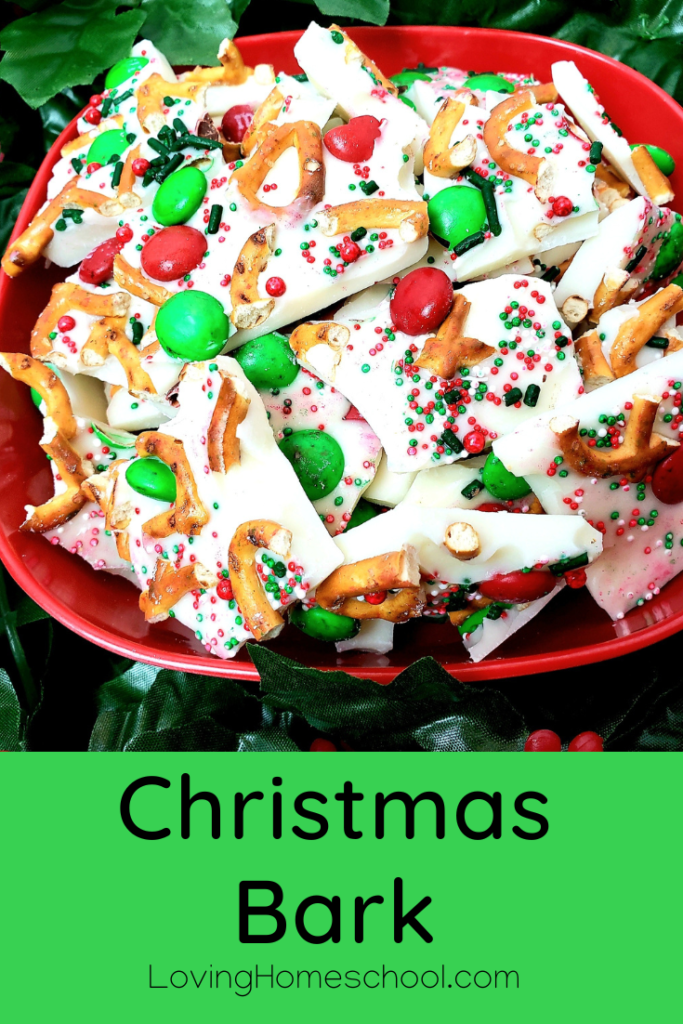 Christmas Bark Pinterest Pin