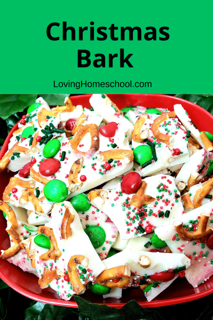 Christmas Bark Pinterest Pin