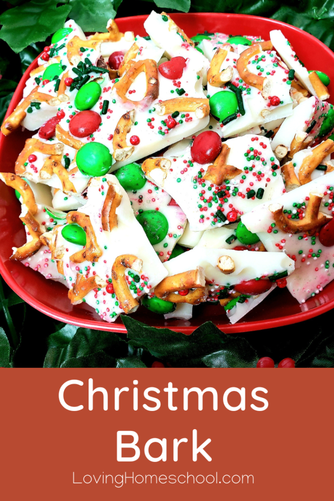 Christmas Bark Pinterest Pin