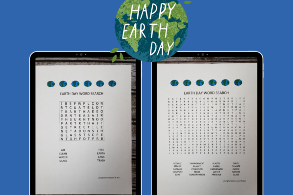 Easter Word Search Pinterest Pin