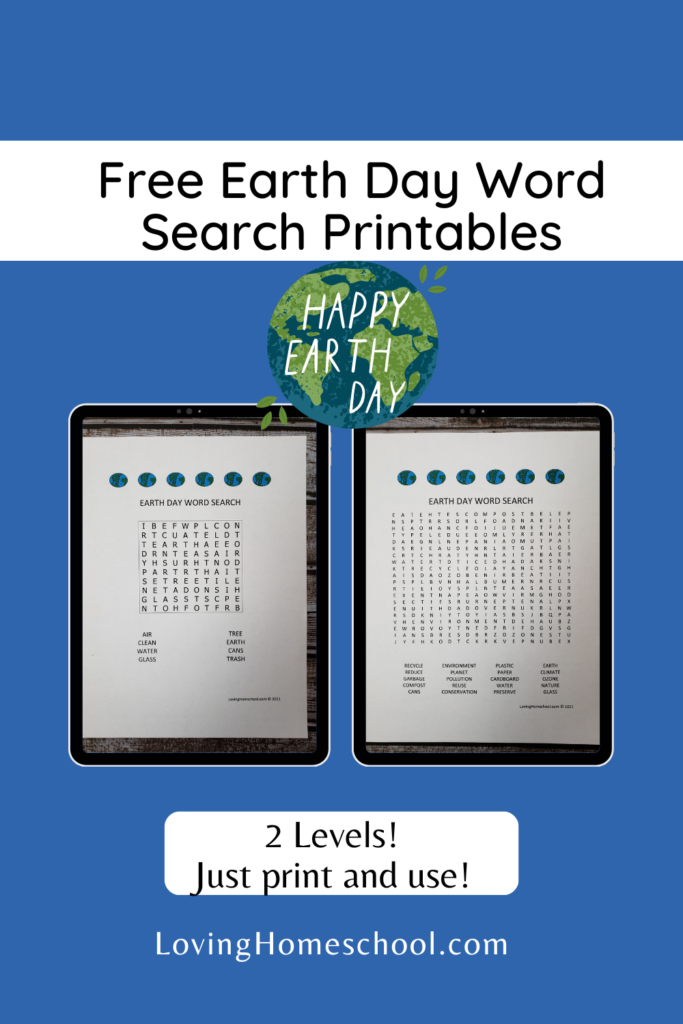 Easter Word Search Pinterest Pin