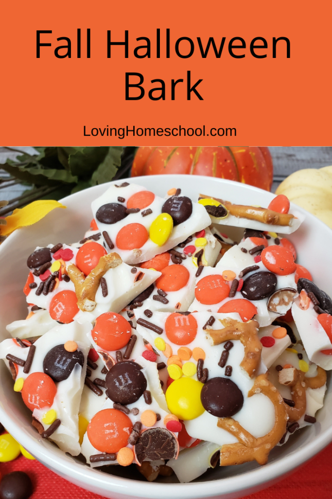 Fall Halloween Bark Pinterest Pin