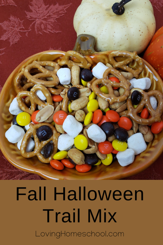 Fall Halloween Trail Mix Pinterest Pin