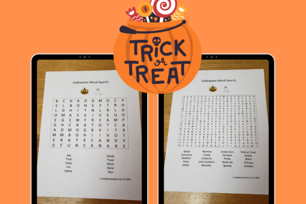 Halloween Word Search Pinterest Pin