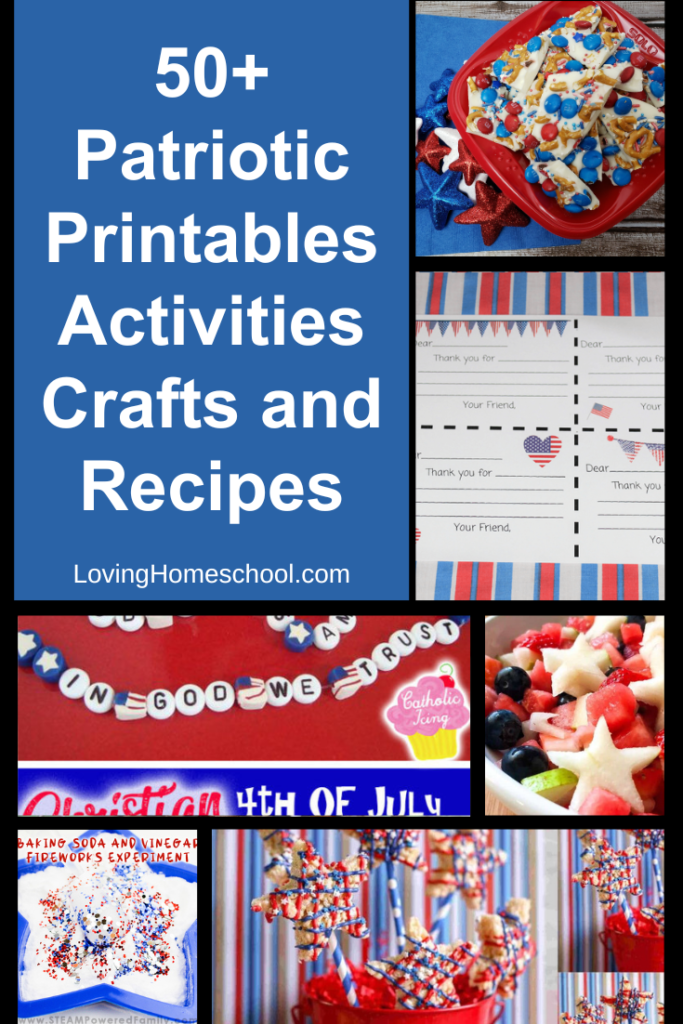 Patriotic Printables Activities Crafts and Recipes Pinterest Pin