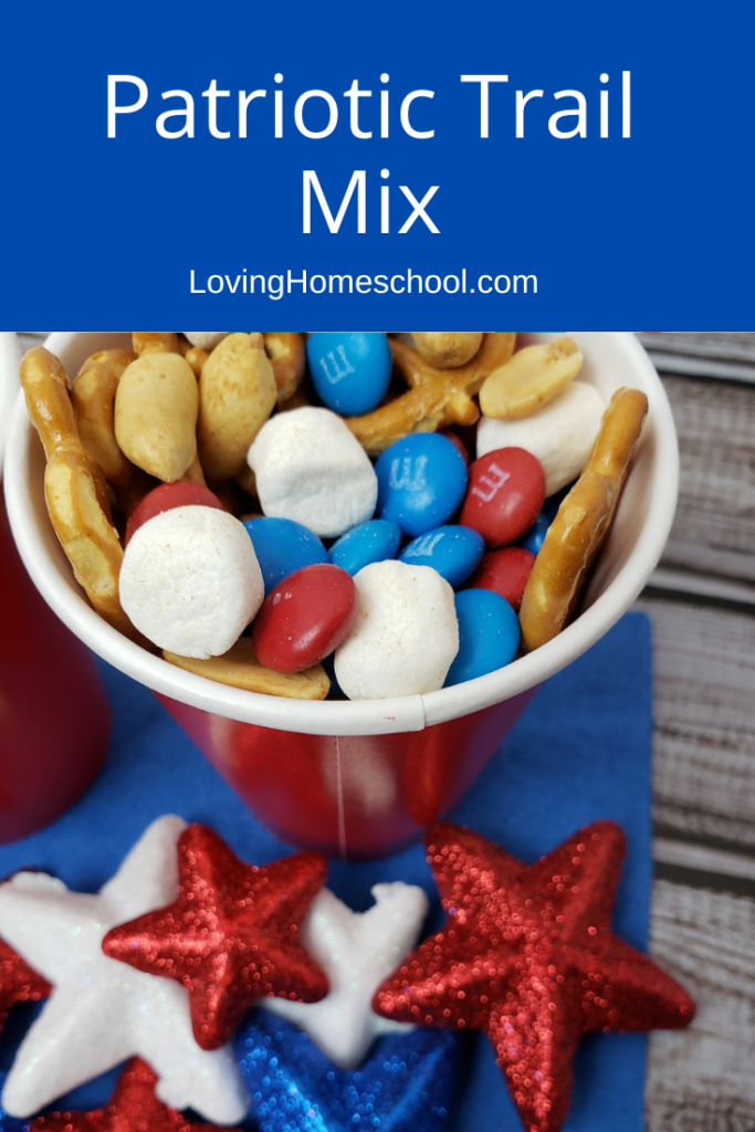 Patriotic Trail Mix Pinterest Pin