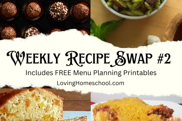 Weekly Recipe Swap LH Pinterest Pin