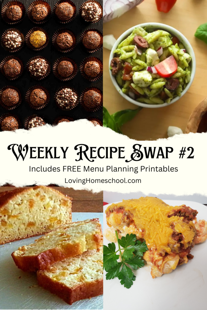 Weekly Recipe Swap LH Pinterest Pin