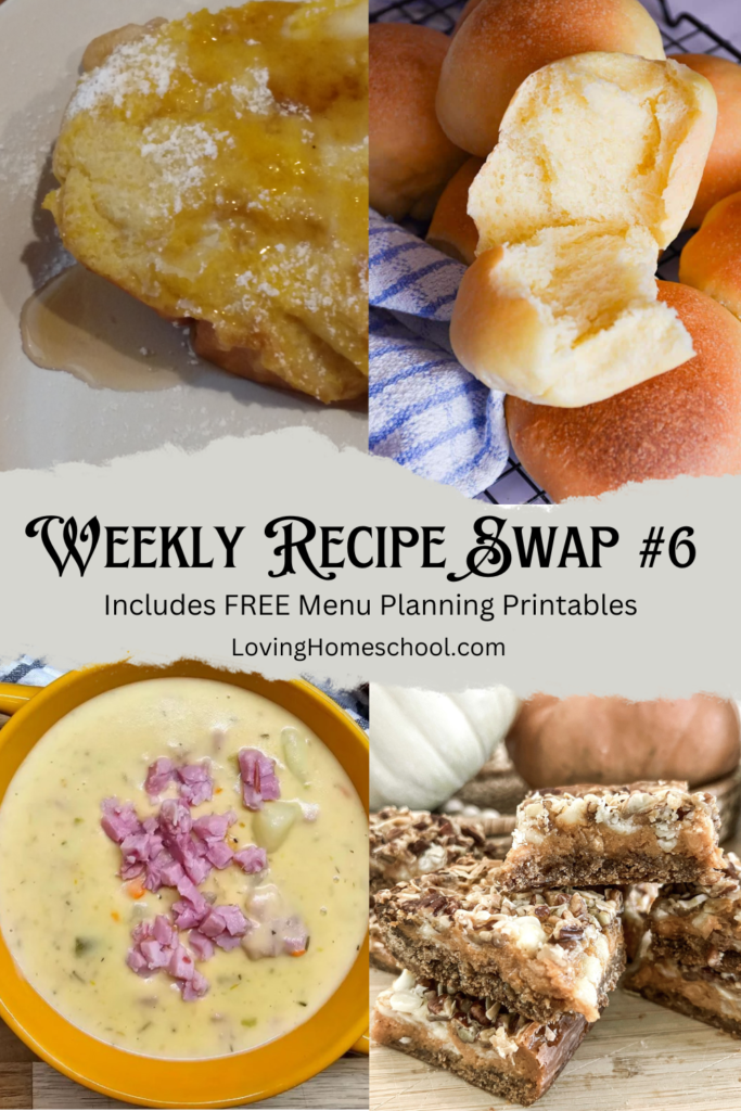 Weekly Recipe Swap LH Pinterest Pin