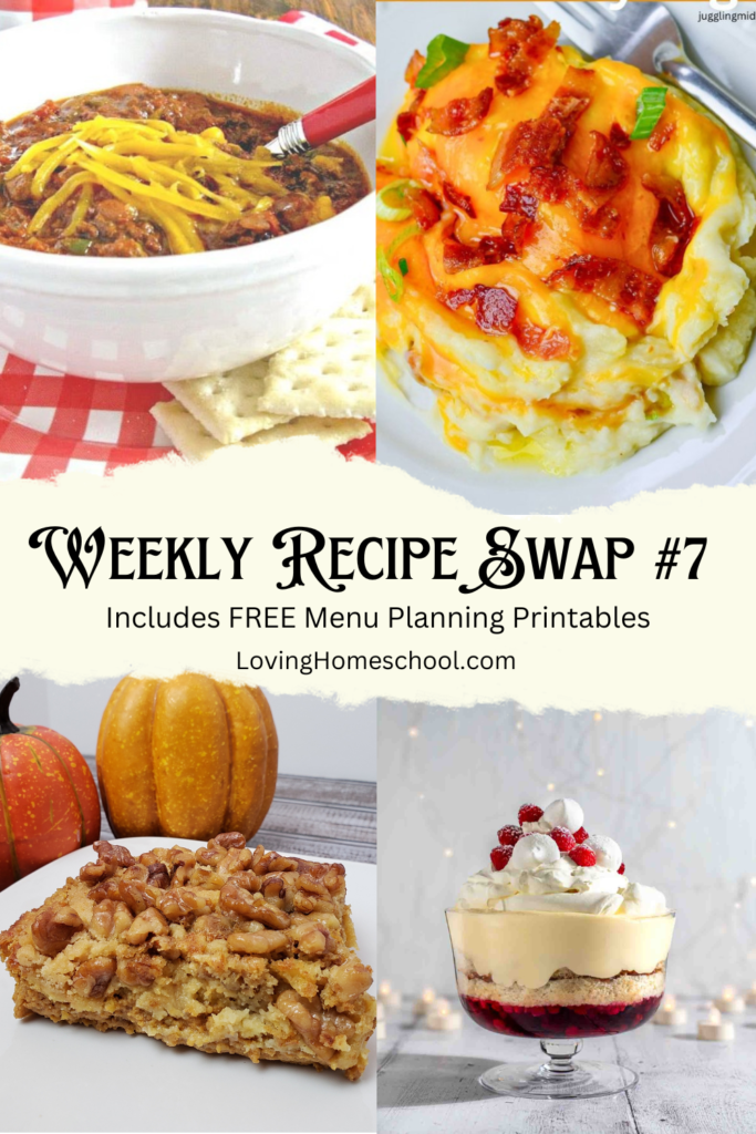 Weekly Recipe Swap LH Pinterest Pin