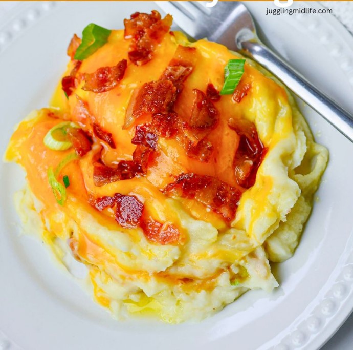 loaded mashed potato casserole