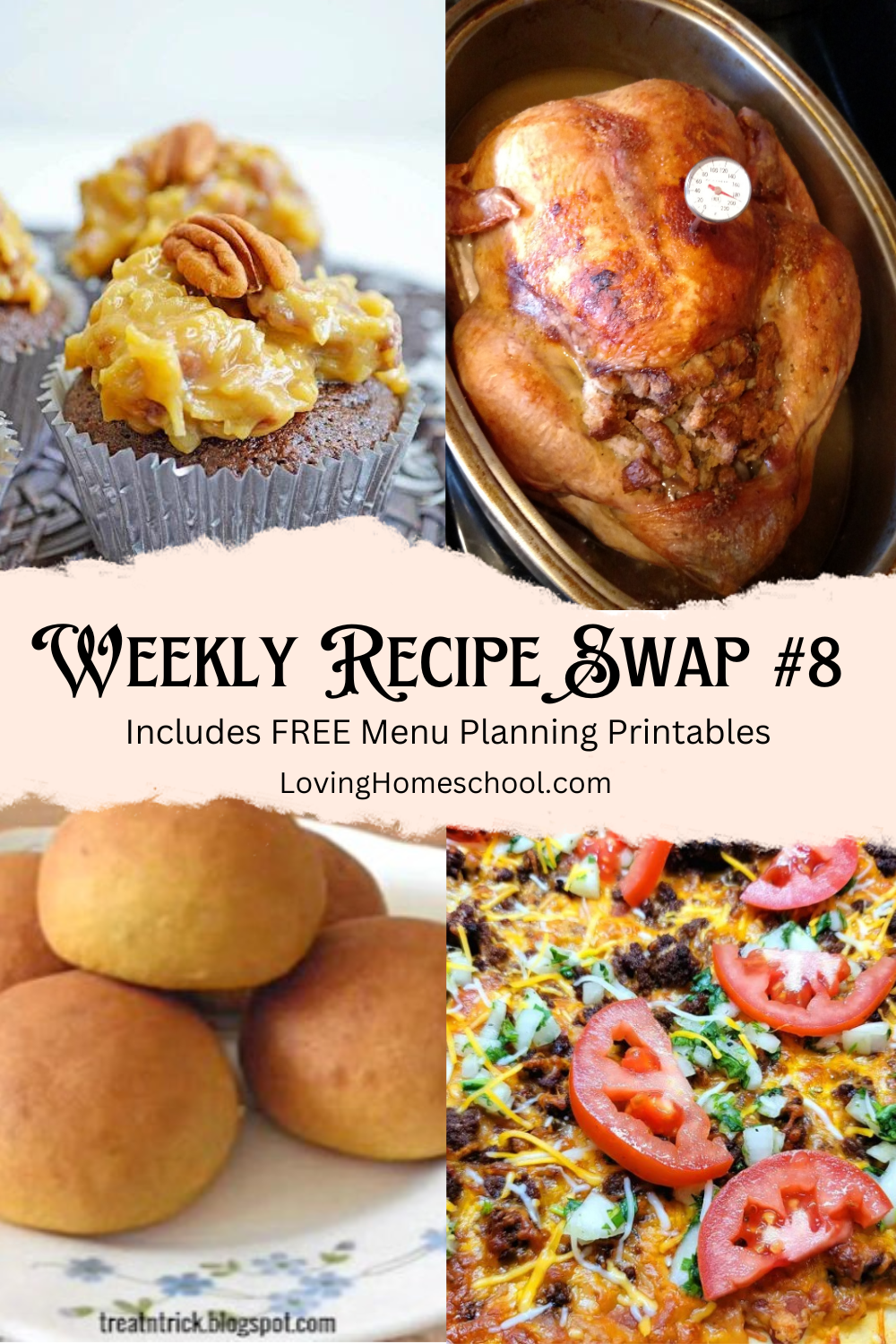 Weekly Recipe Swap #8 Pinterest Pin