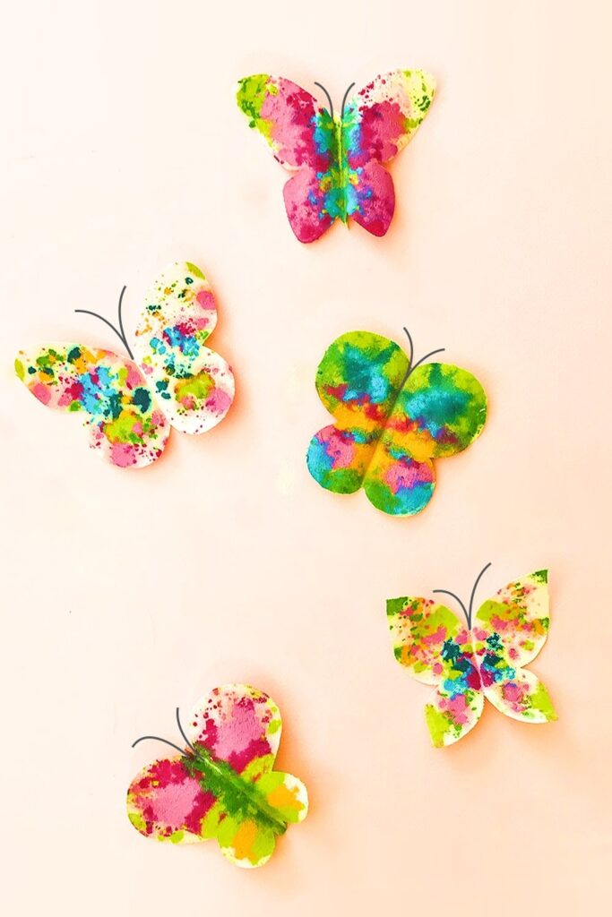 Melted-Crayon-Butterfly-Craft