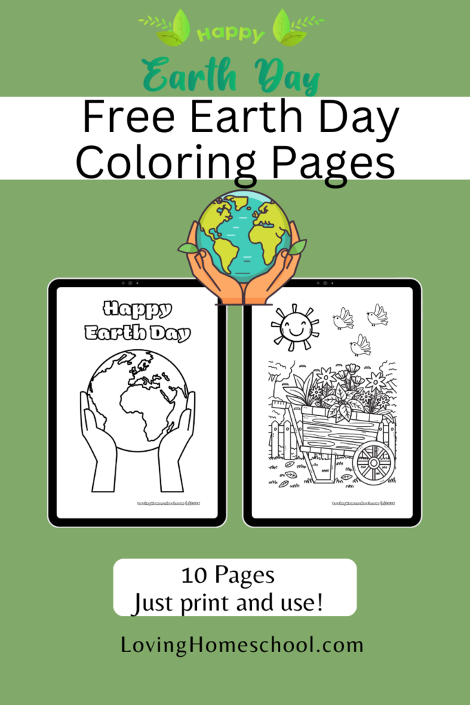 Earth Day Coloring Pages Pinterest Pin