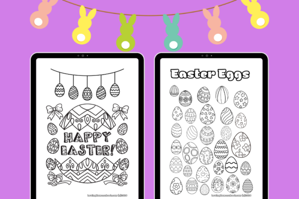 Easter Coloring Pages Pinterest Pin