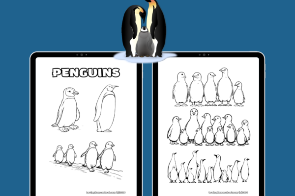 11 Penguin Coloring Pages Pinterest Pin