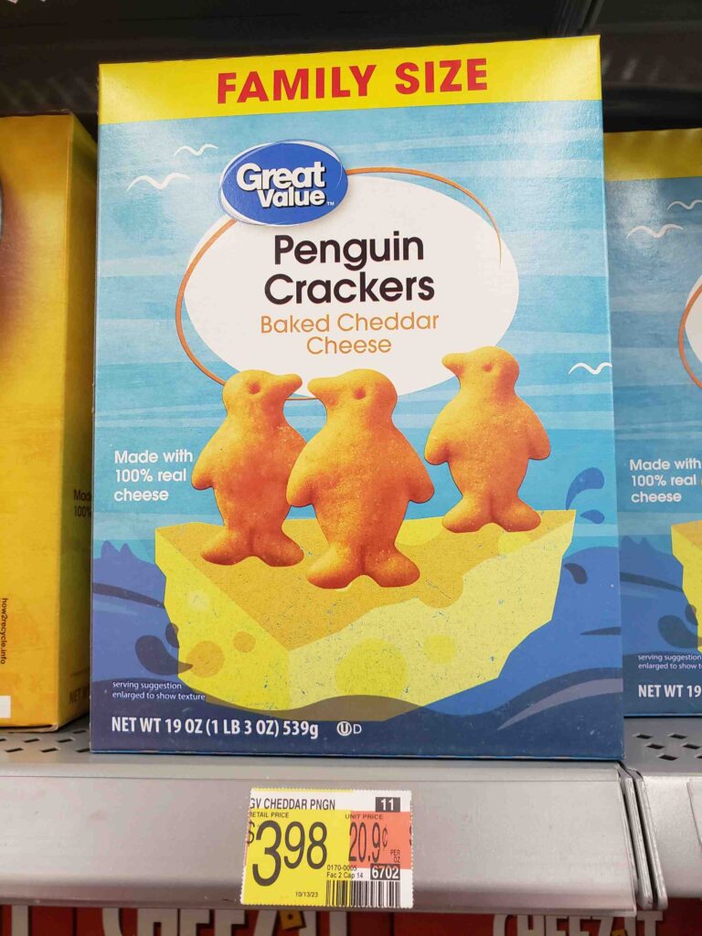 Great Value Penguin Crackers