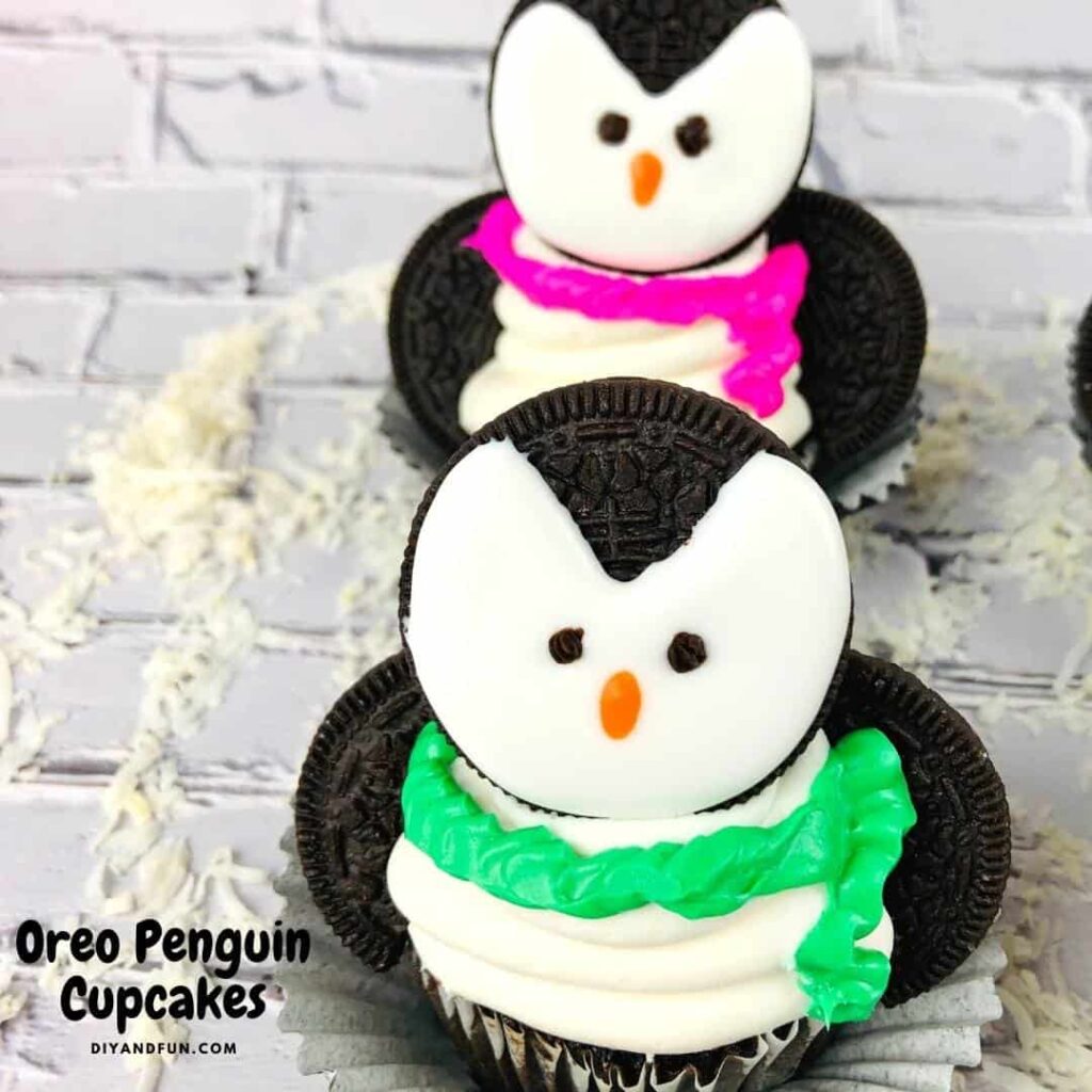 Oreo-Penquin-Cupcakes