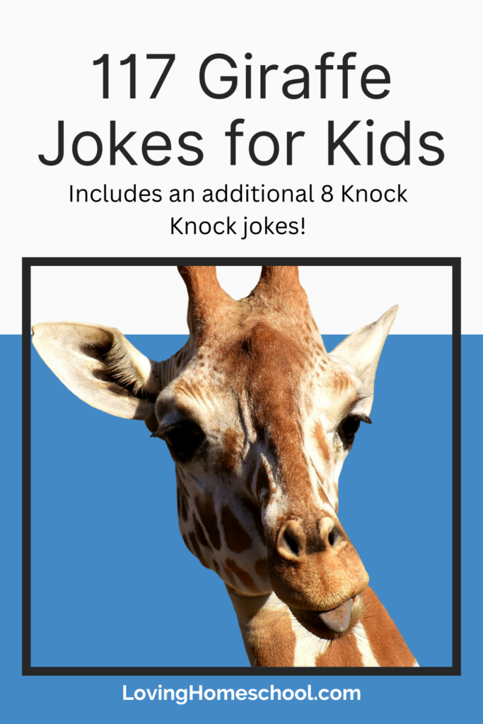 117 Giraffe Jokes for Kids Pinterest Pin