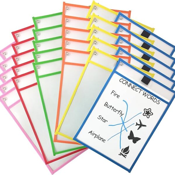 dry erase pockets