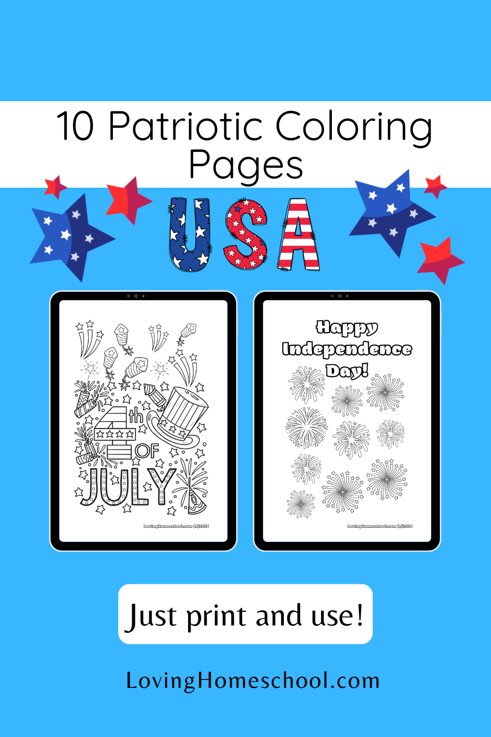 10 Patriotic Coloring Pages Pinterest Pin