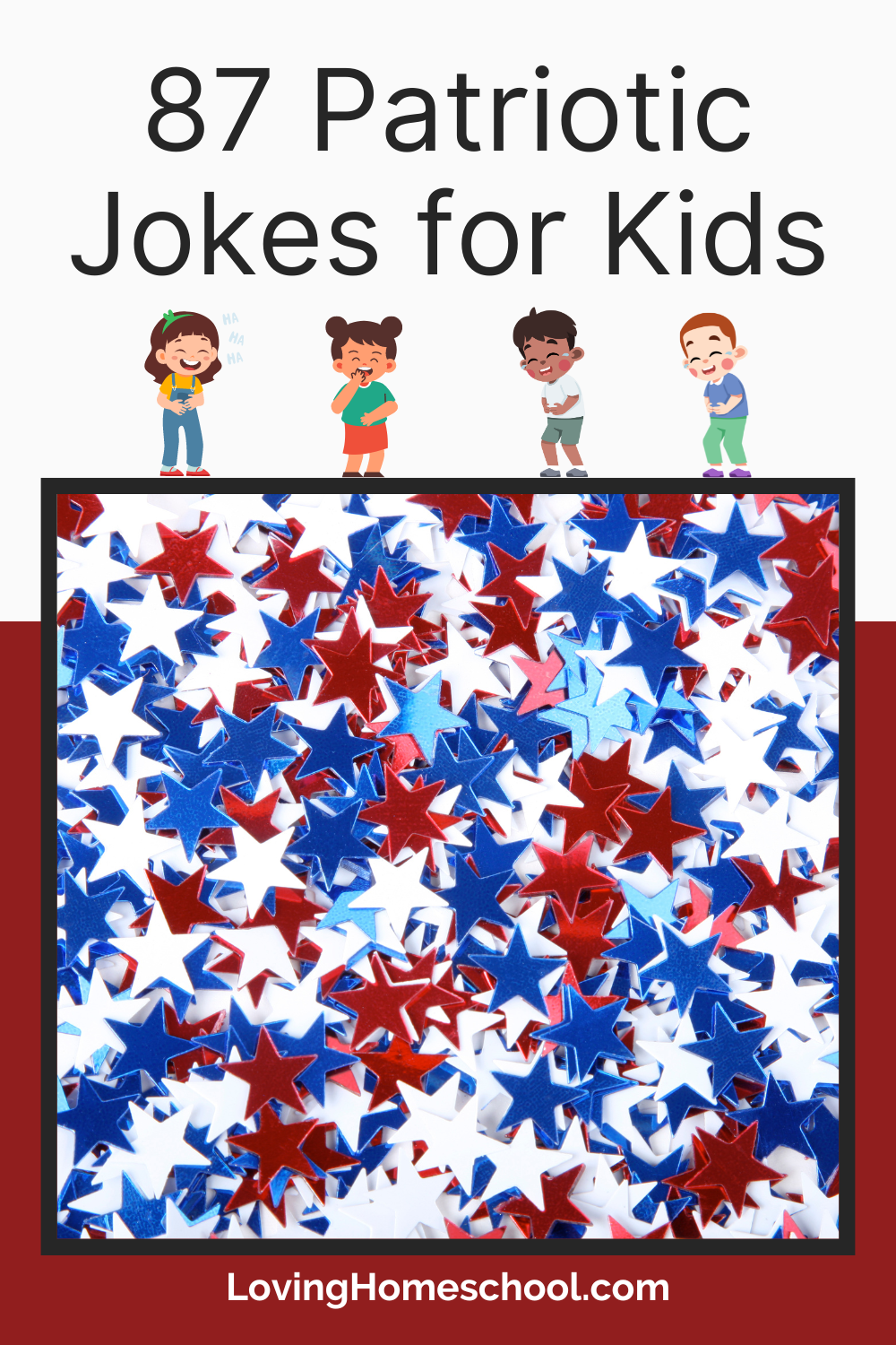87 Patriotic Jokes for Kids Pinterest Pin