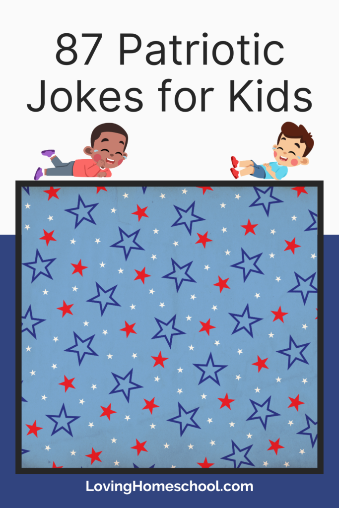 87 Patriotic Jokes for Kids Pinterest Pin