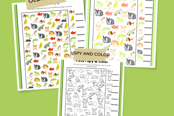 Pet I Spy Printables Pinterest Pin