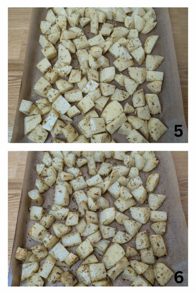 Oven Roasted Ranch Potatoes 5-6
