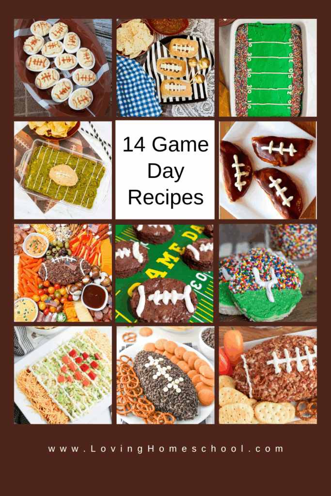14 Game Day Recipes Pinterest Pin
