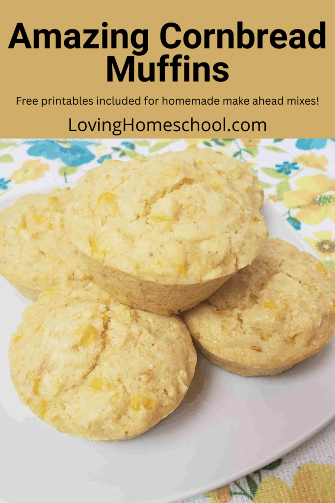 Amazing Cornbread Muffins Pinterest Pin