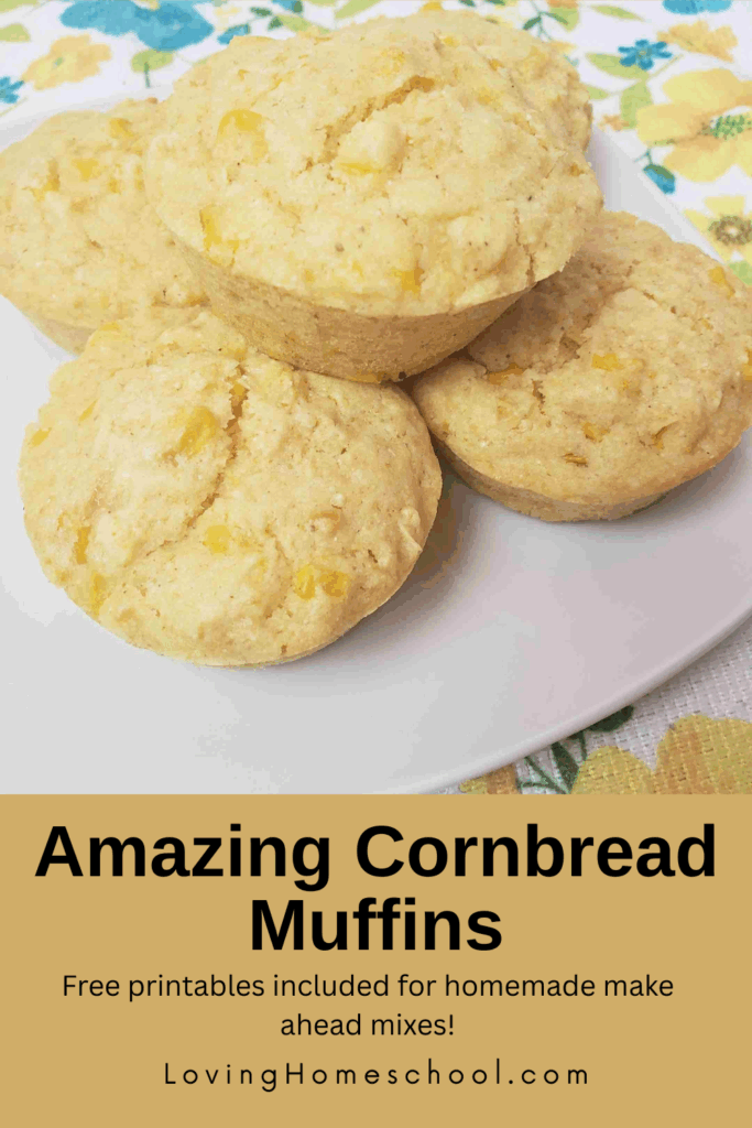 Amazing Cornbread Muffins Pinterest Pin